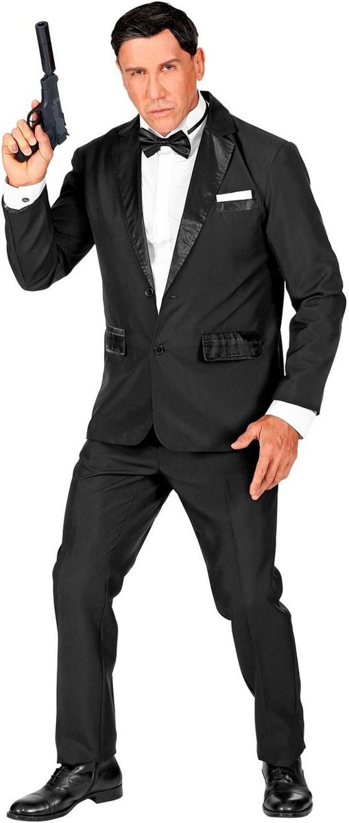 James Bond Kostuum | 007 Bond Smoking | Man | XL | Carnaval kostuum | Verkleedkleding